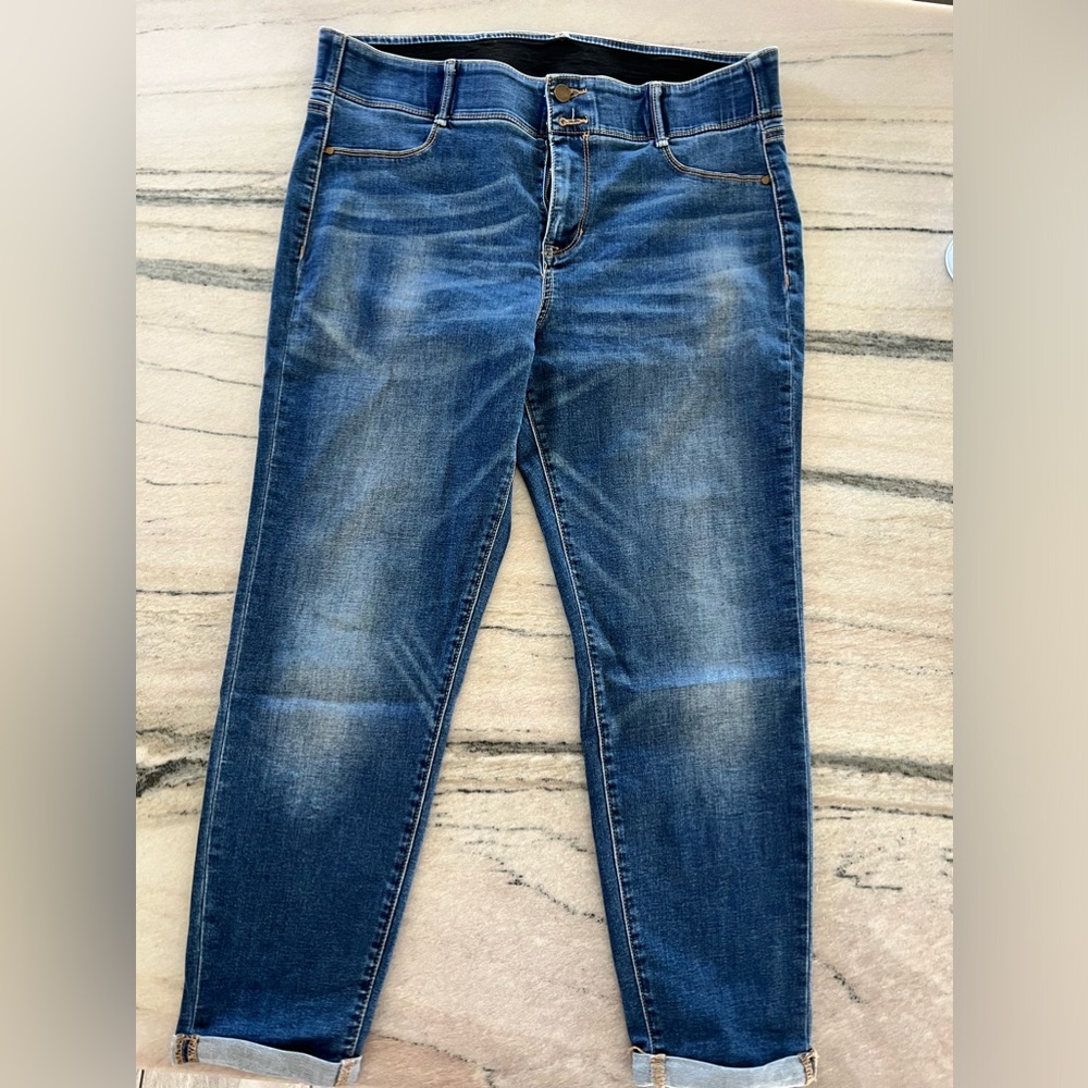 Denim summer capris